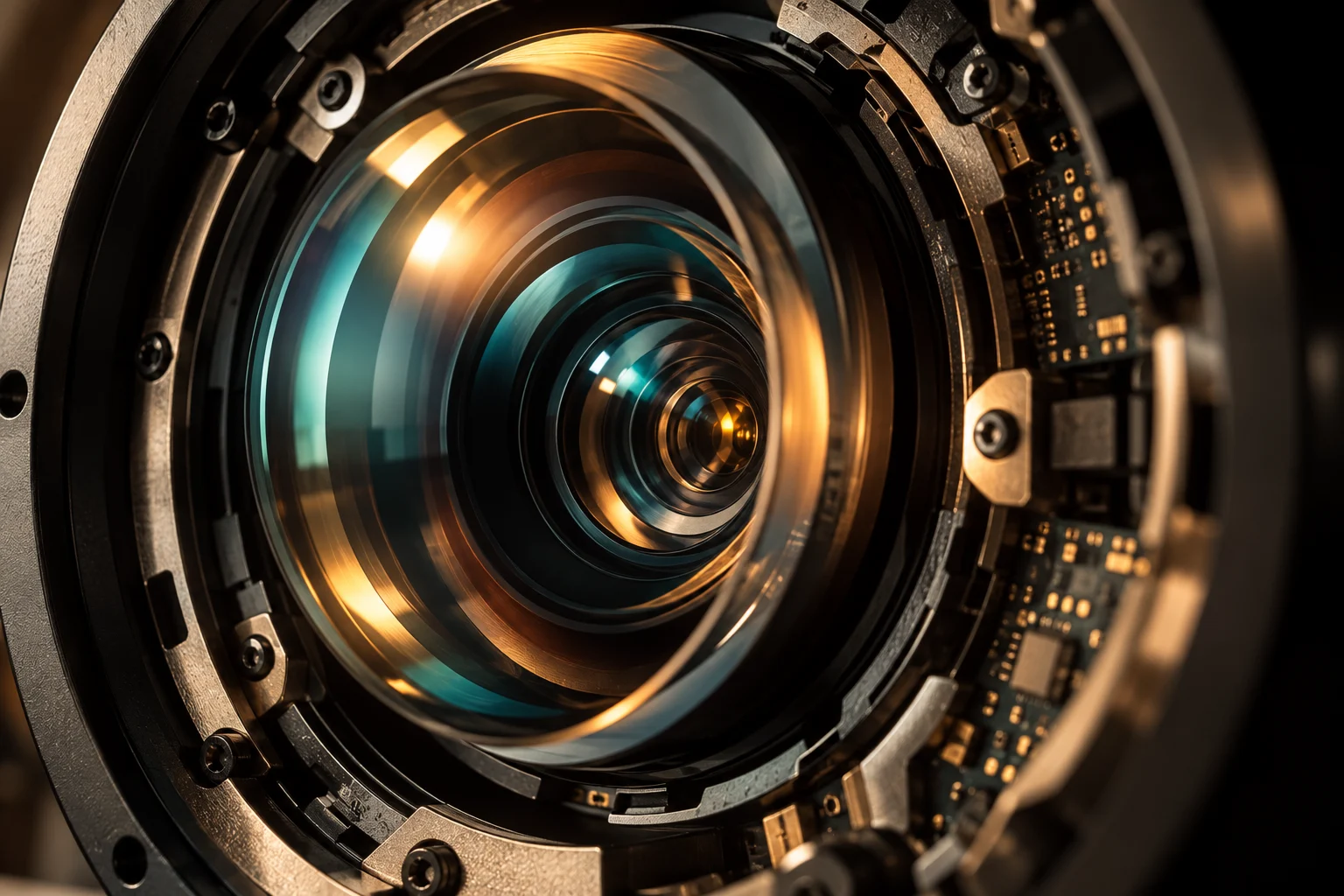 Original optical engineering detail